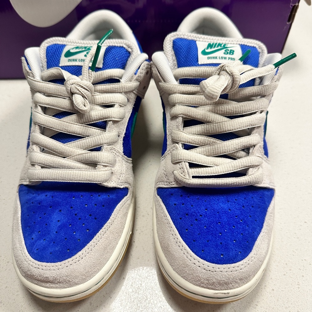 Nike Kids Royal Blue and White Sneakers